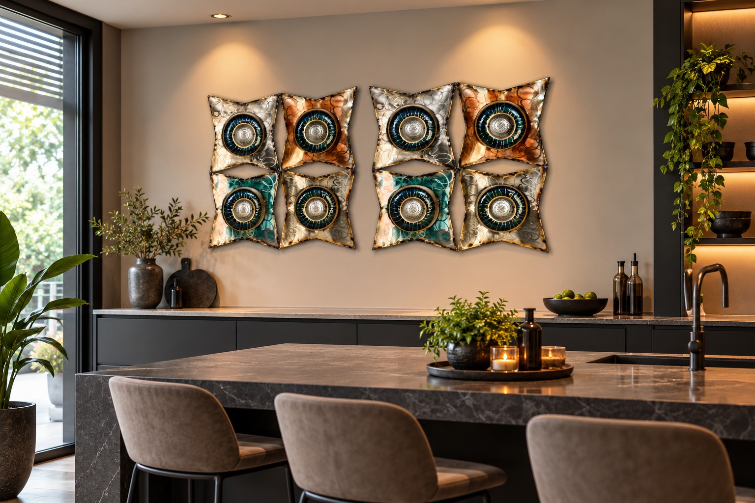 Wall decoration 3d Carre