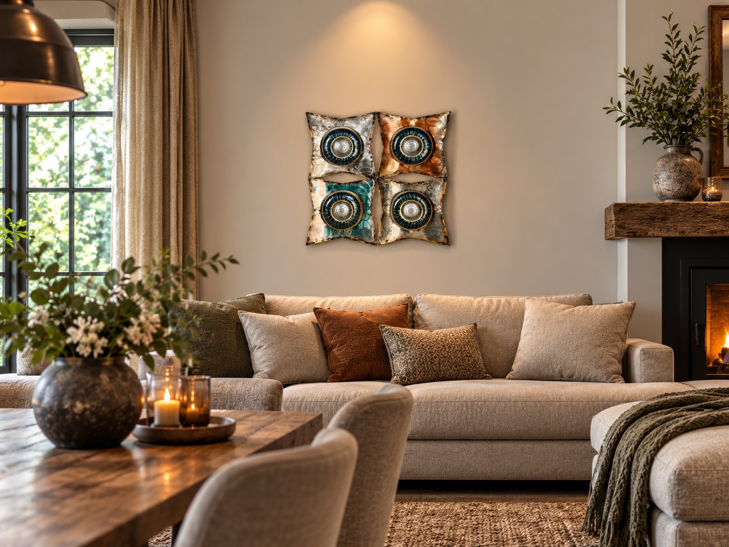 Wall decoration 3d Carre