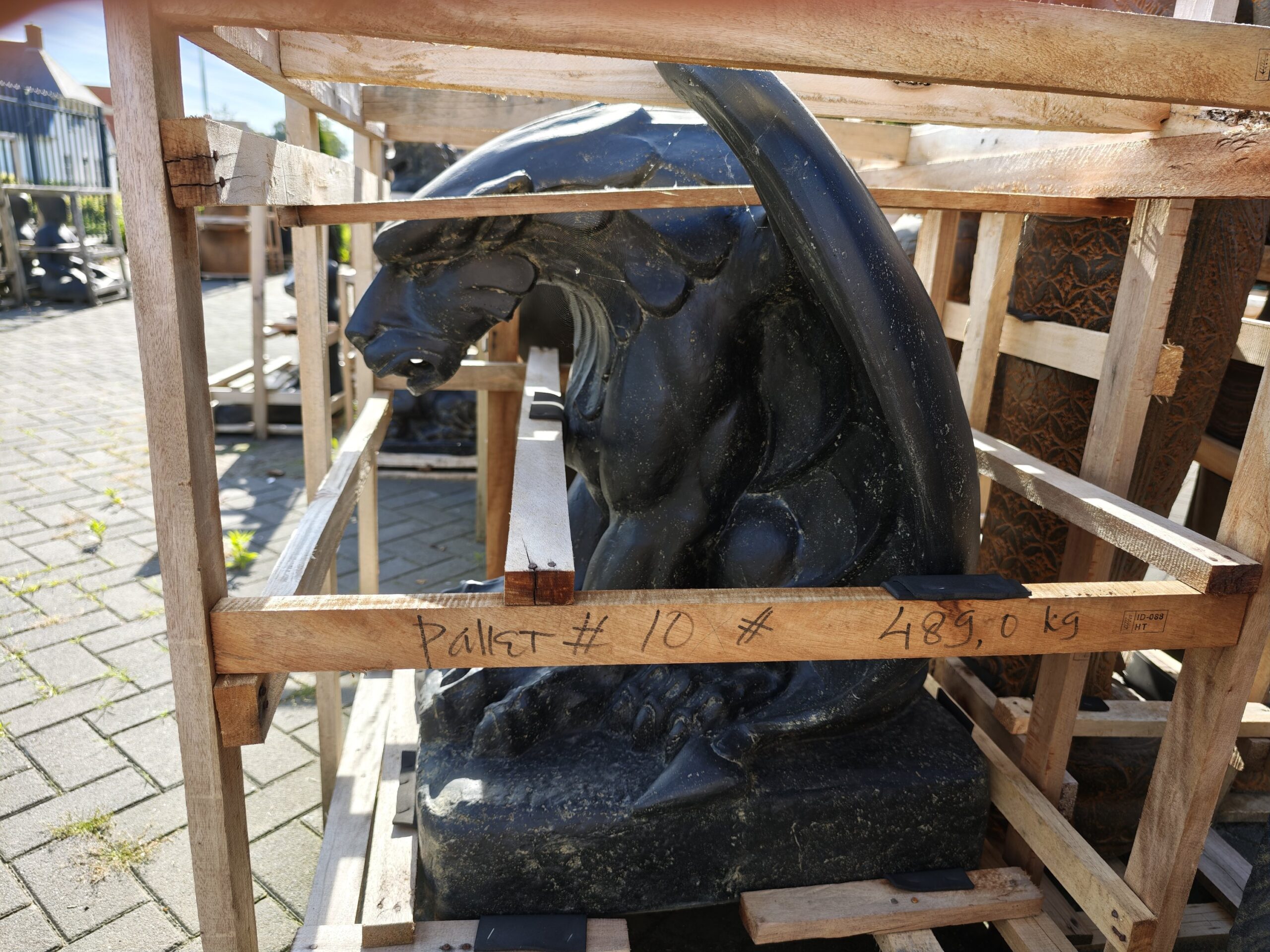 Garten Skulptur Gargoyle groß 100cm