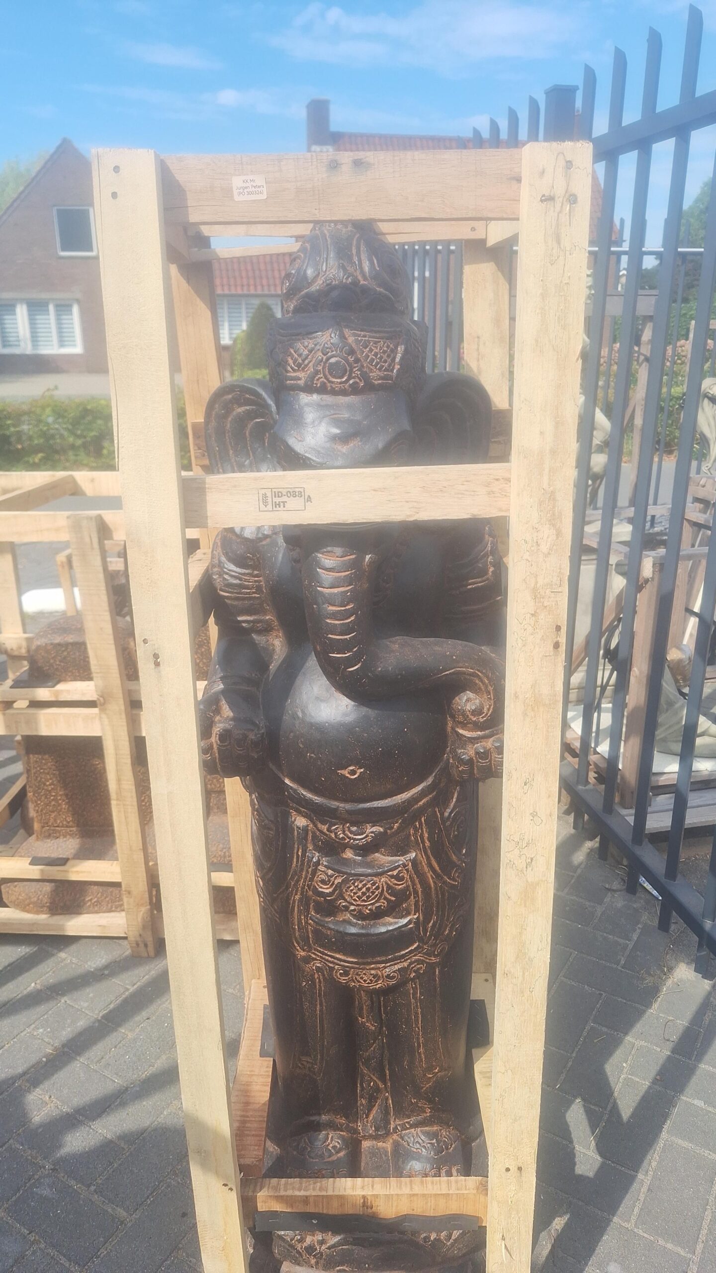 Ganesha Statue stehend groß 150cm