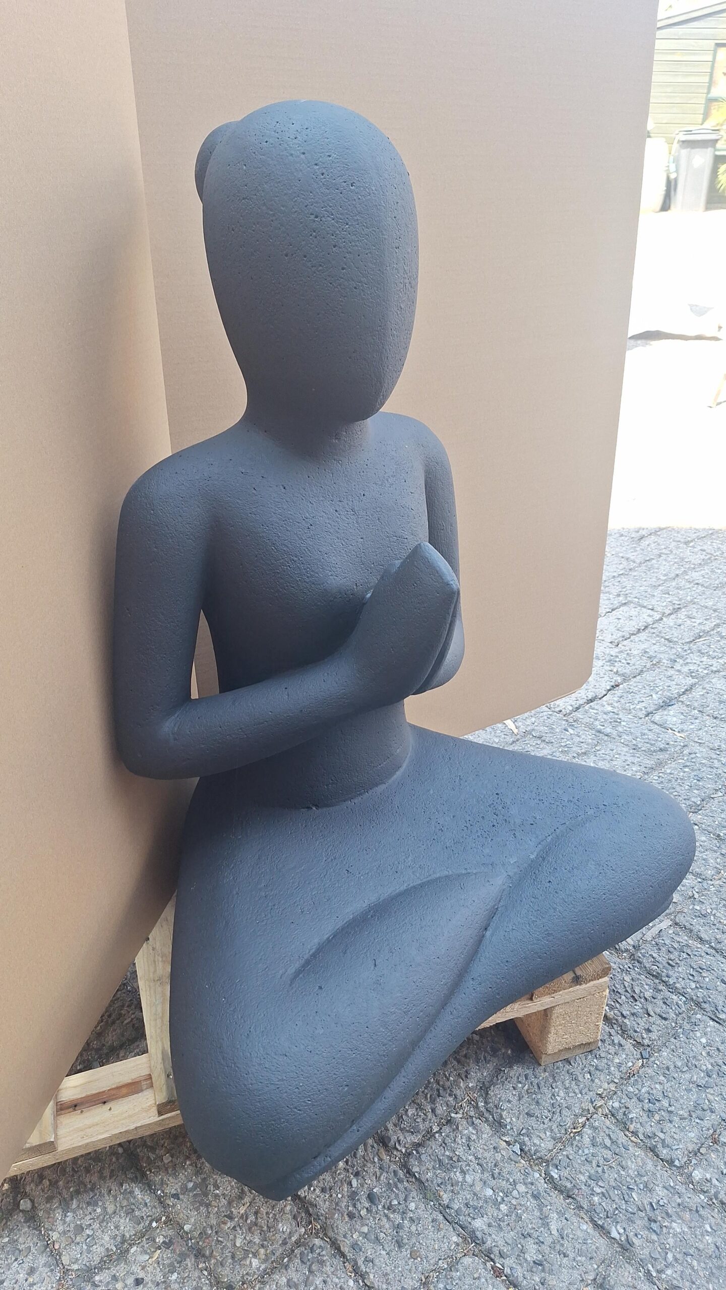 Yoga beeld groetend 80cm