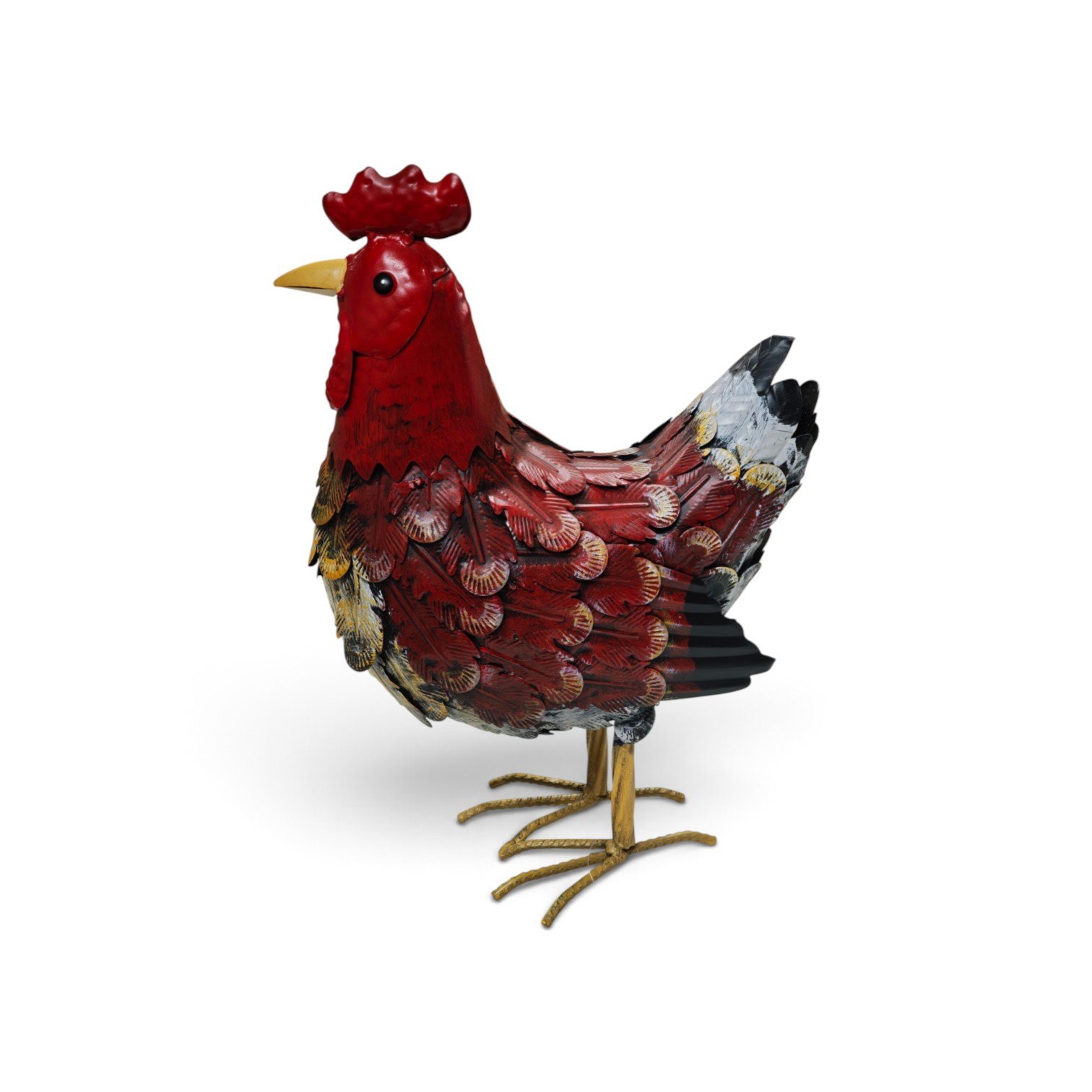 Huhn Metall 36cm