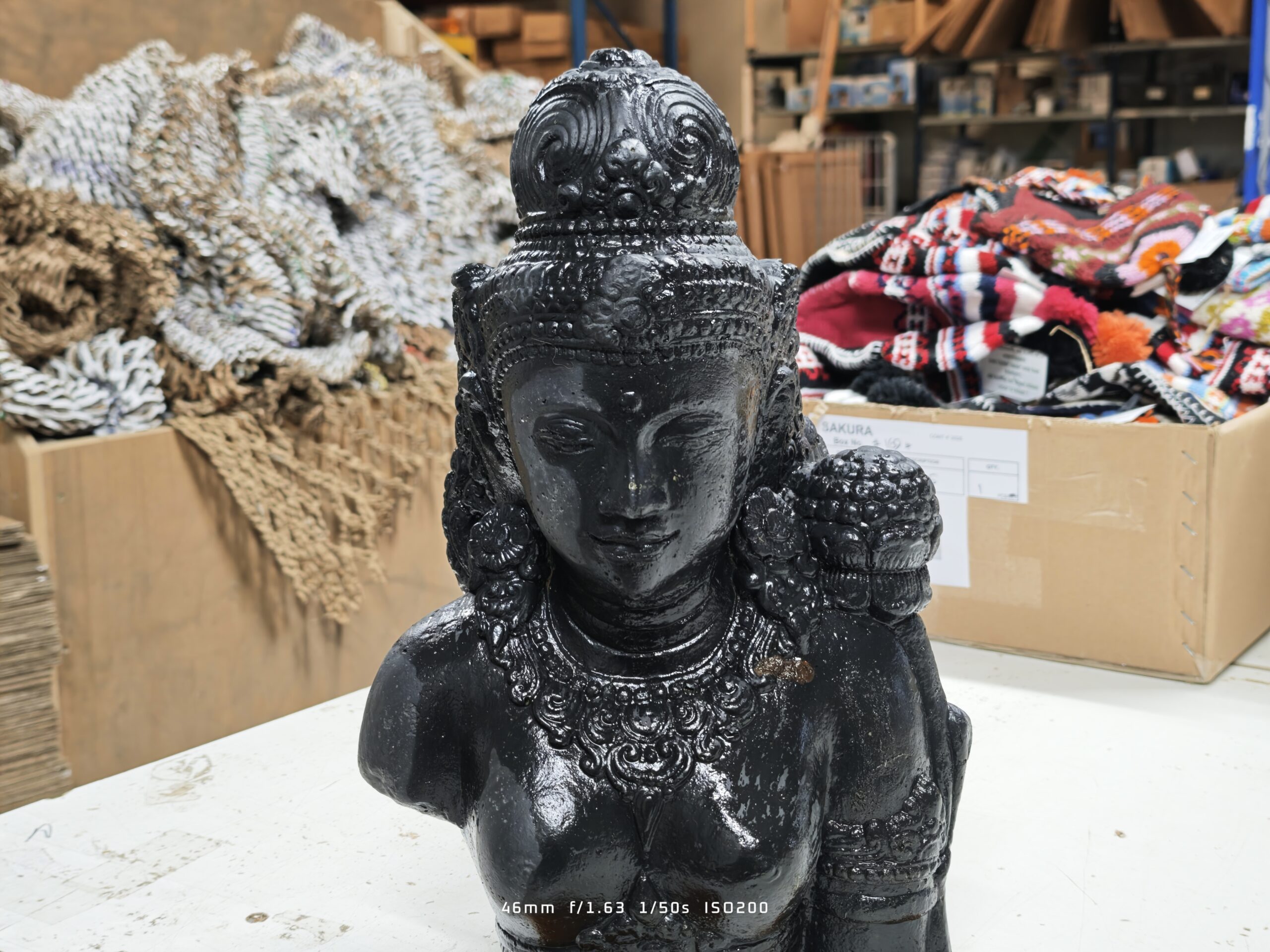 Beeld Rijst godin 50cm