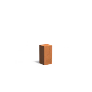 Adezz Pedestal Corten Steel Square 30x30x60cm eliassen.nl