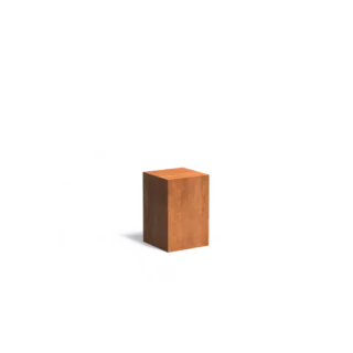 Adezz Pedestal Corten Steel Square 40x40x60cm eliassen.nl