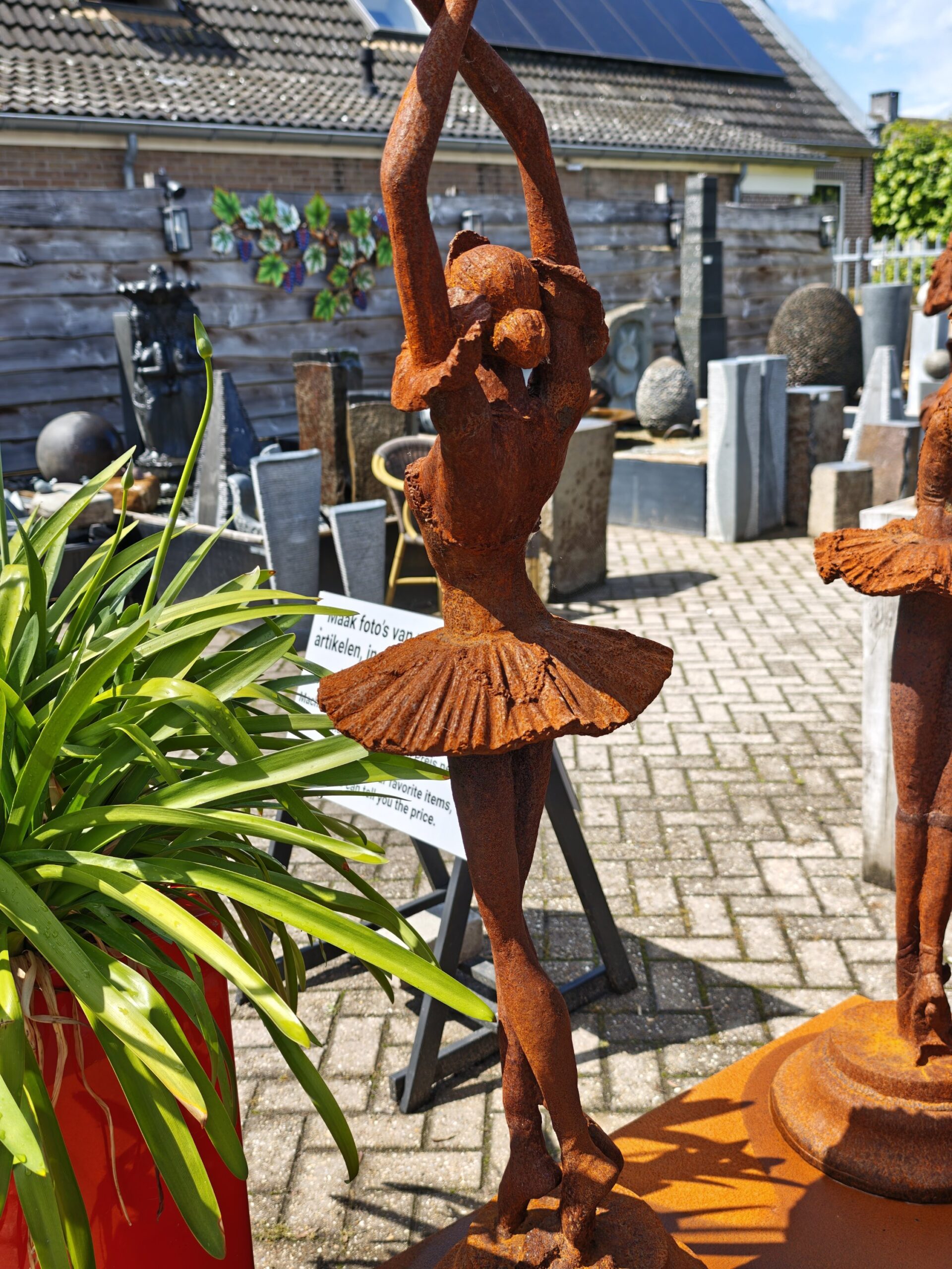 Gusseisen Ballerina Modell b 125cm