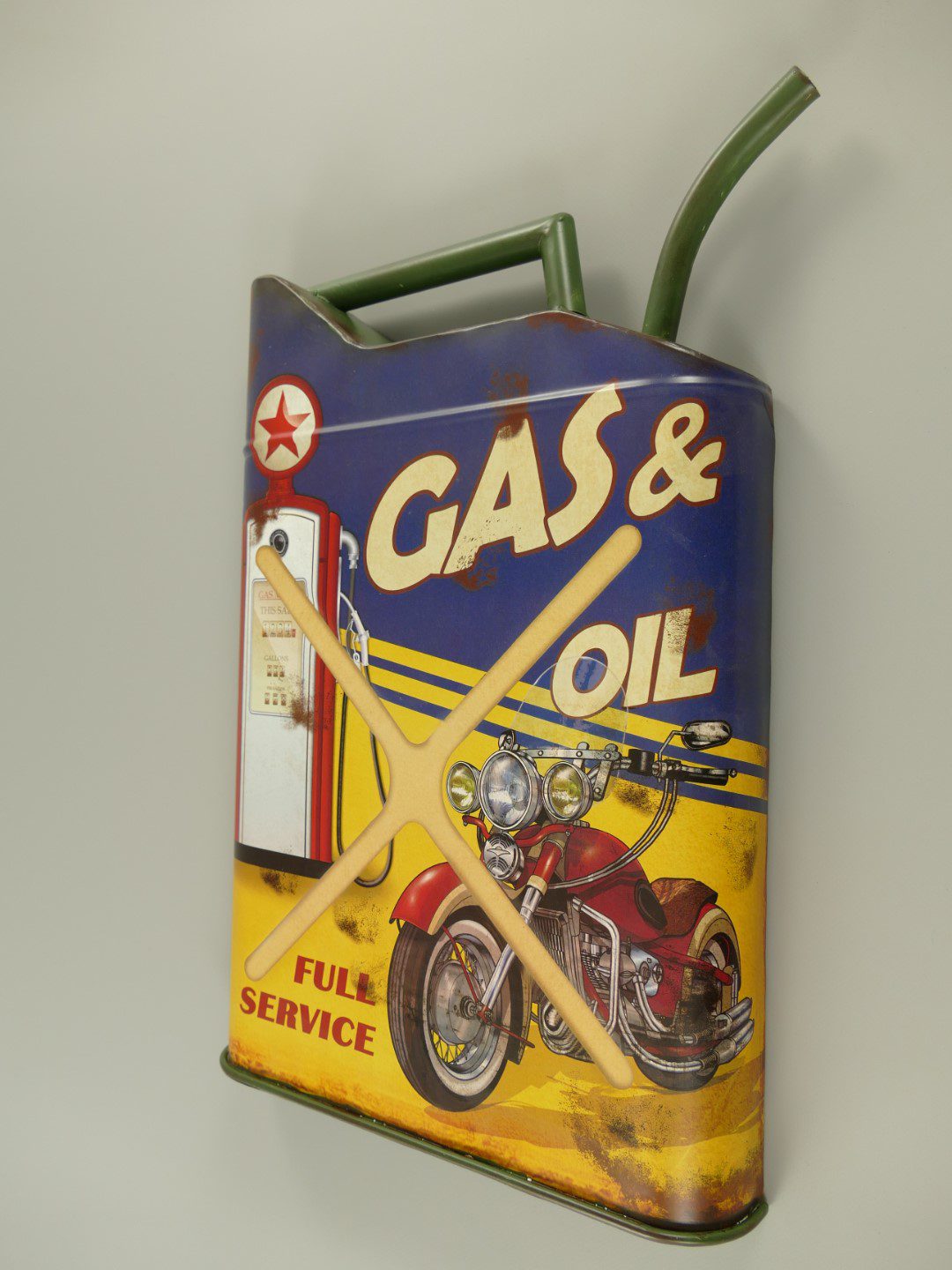Wanddekoration Jerrycan Gas 45cm