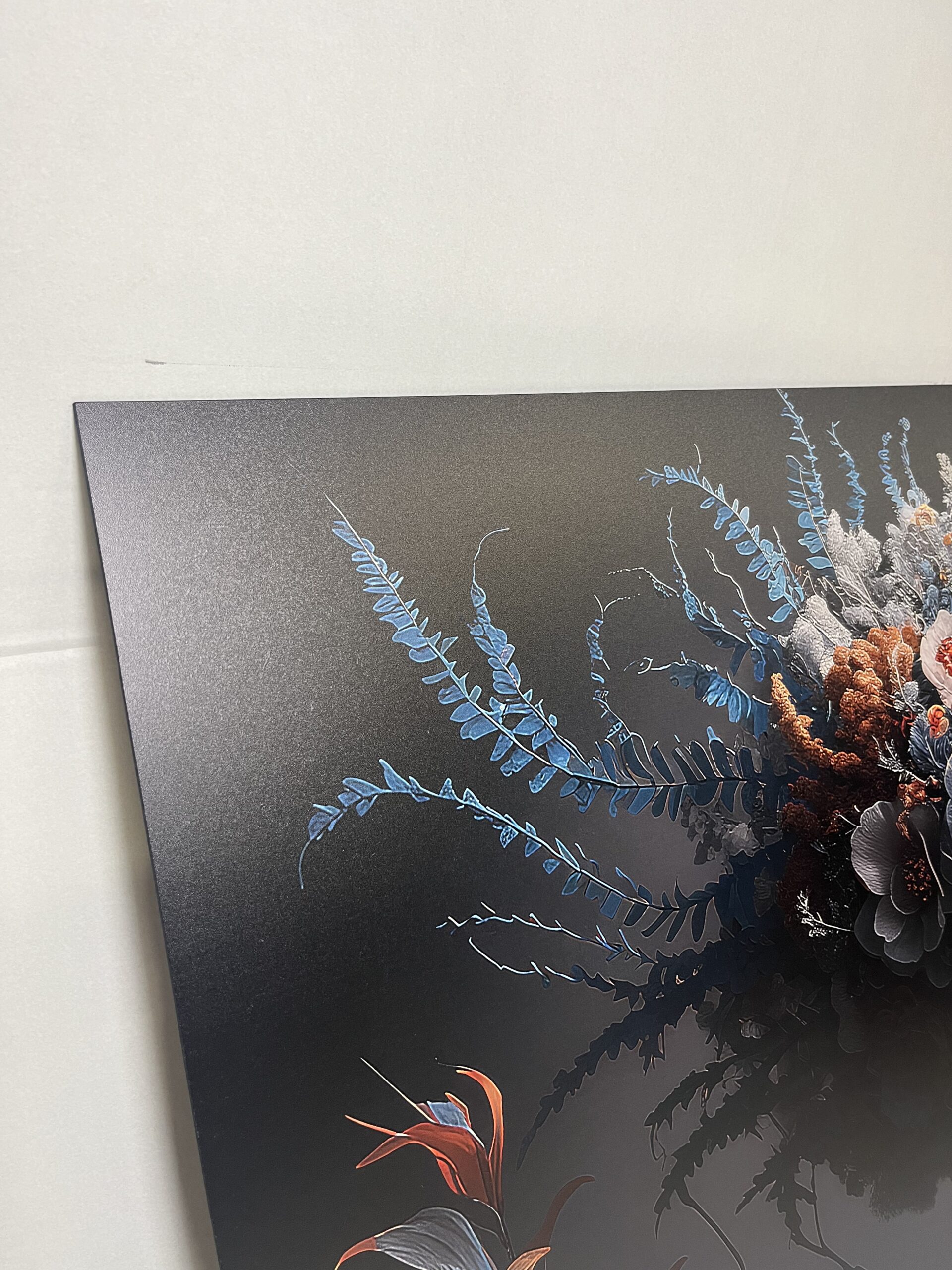 Gemälde Deco Tafel Portrait heiter in 4 Größen