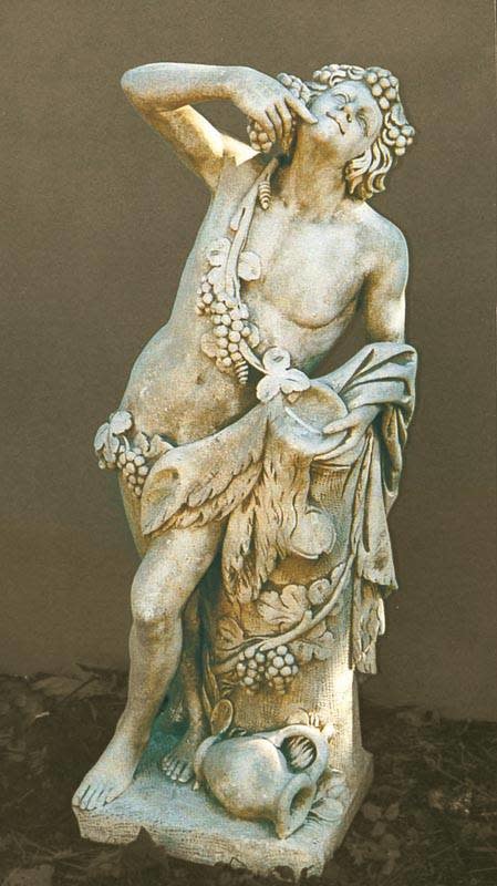 Statue classical Bachhus 180cm - eliassen.nl