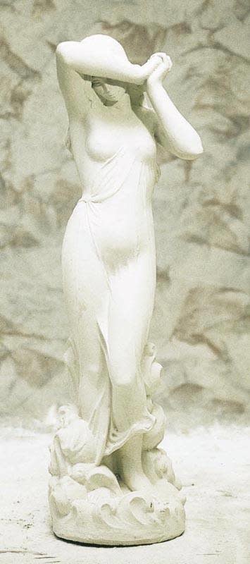 Beeld klassiek Beschaamd meisje 120cm - eliassen.nl