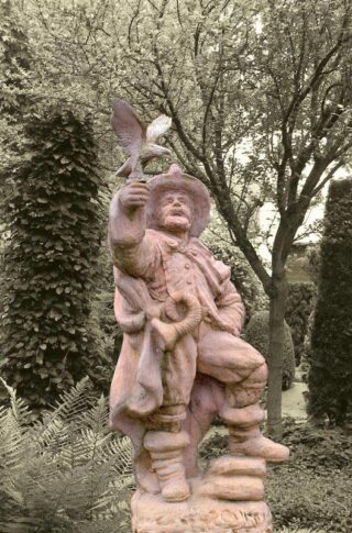 Statue classic Hunting Overseer man 168cm - eliassen.nl