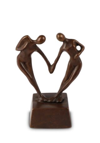 Bronze-Urne Hand in Hand - eliassen.co.uk