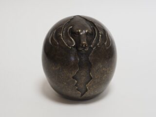 bronzen urn hondje - eliassen.nl