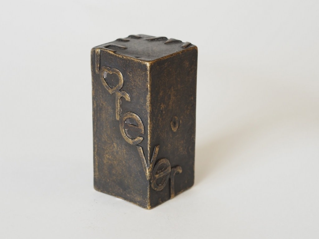 bronzen urn with us forever - eliassen.nl