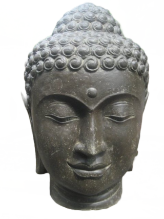 Eliassen Statue Buddha Kopf groß verschiedene Größen 1