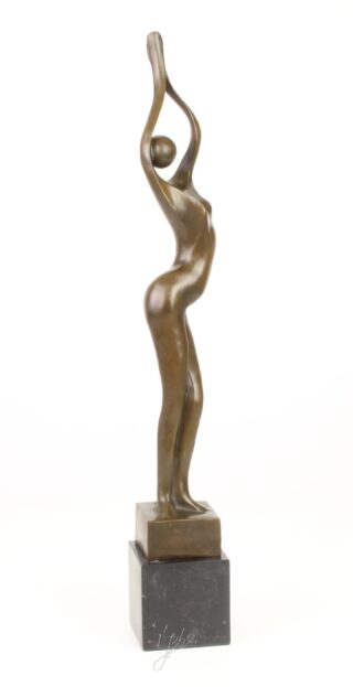 Eliassen Statue bronze dancer modern