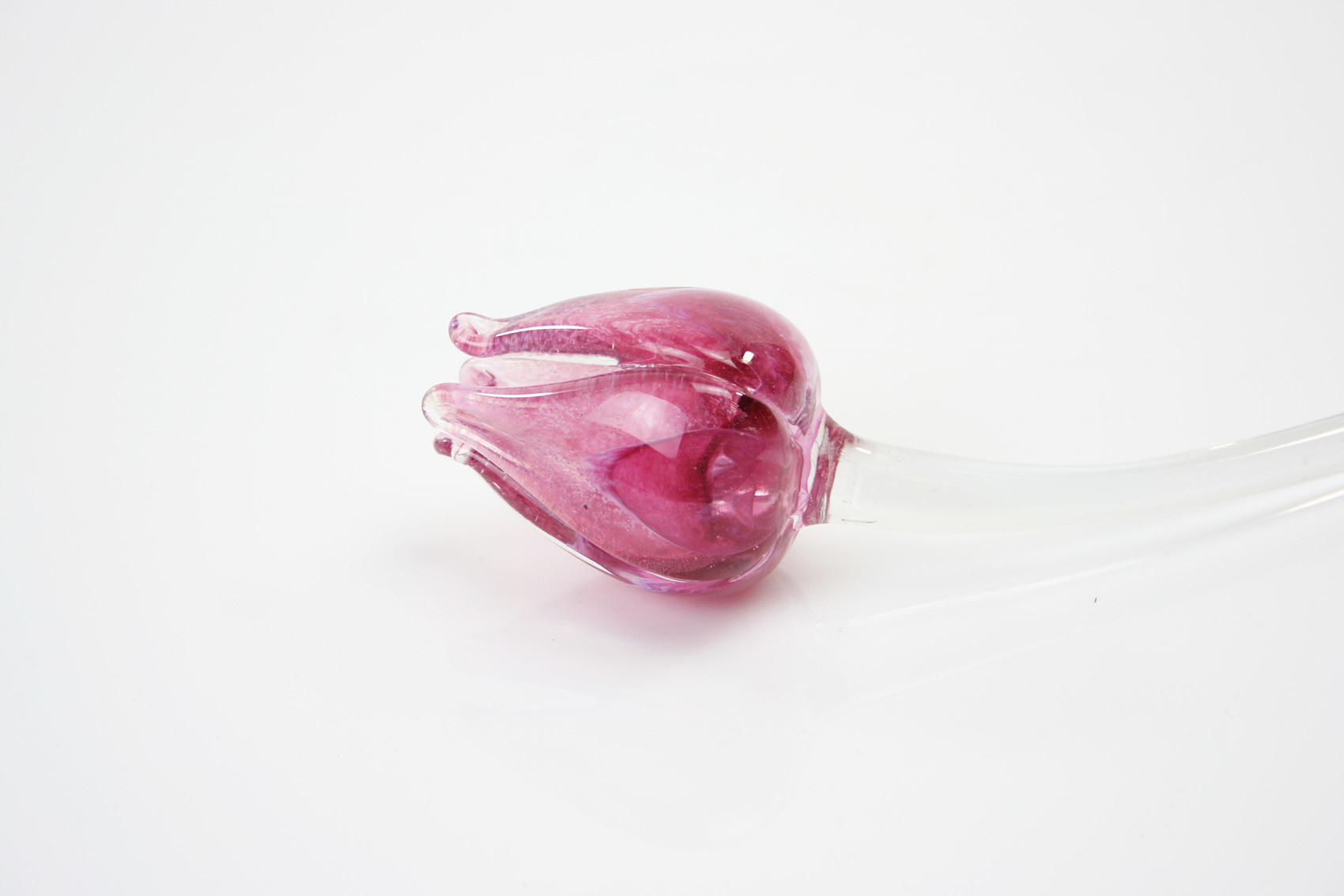 Eliassen Flower Glass Tulip Pink