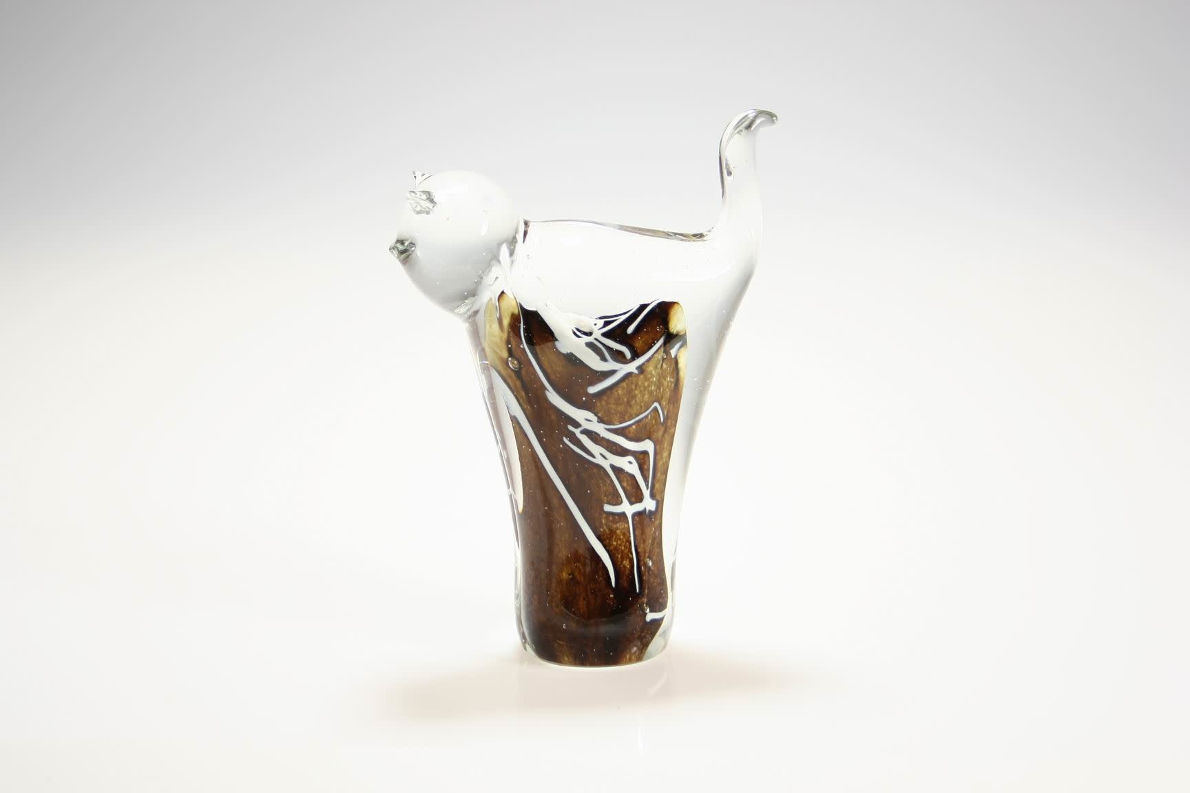 Eliases Cat brown with white 12cm