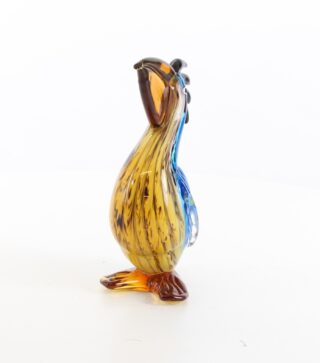 Eliassen Murano style glass statue pelican