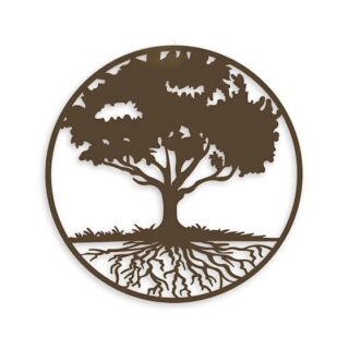 Eliassen Wall decoration round Tree of life 99cm