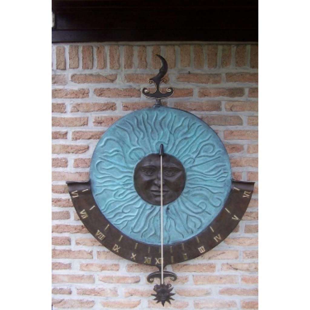 Eliassen Wandsonnenuhr bronze super groß Hw0728 - Eliassen.nl