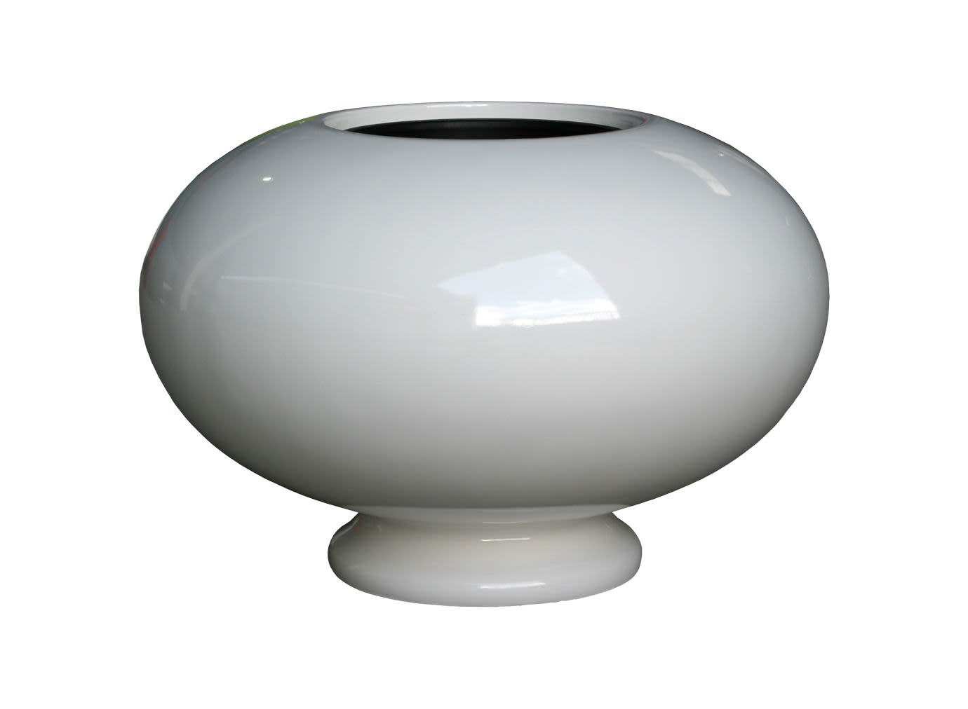 Eliassen Pot vaas Slim wit hoogglans