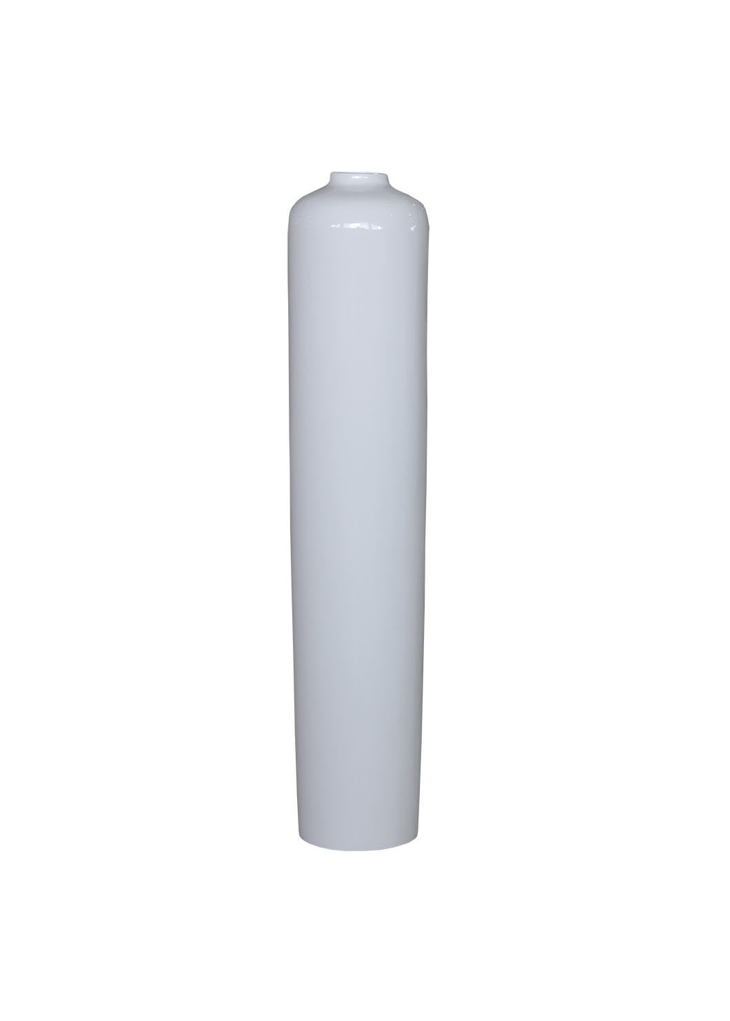 Eliassen dekorative Vase weiß hochglänzend