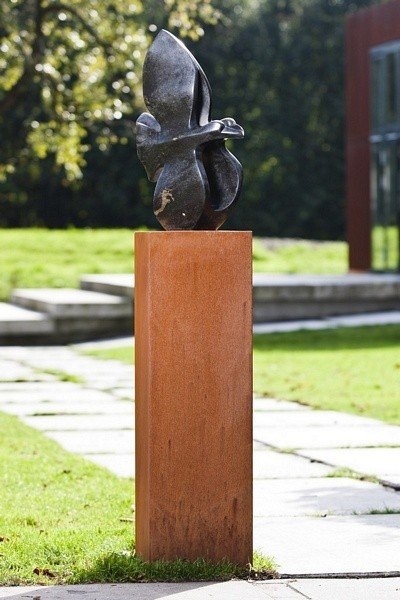 Eliassen Pedestal Corten Steel