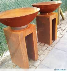 Eliassen U Pedestal Corten Steel