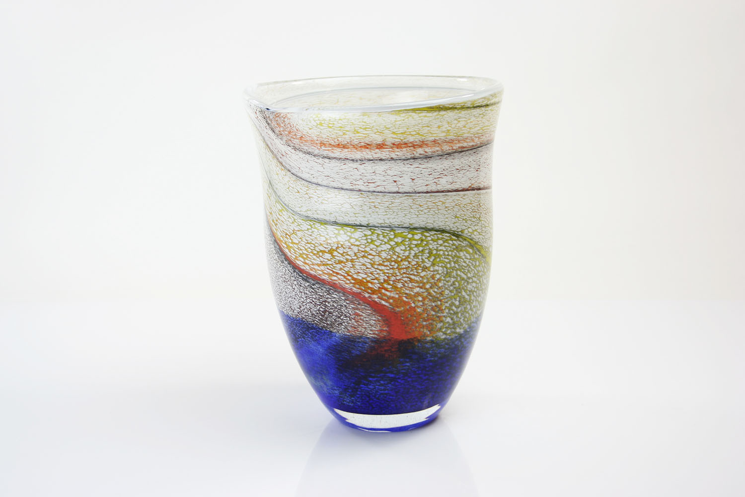 Eliassen Vase glass Palette 26cm