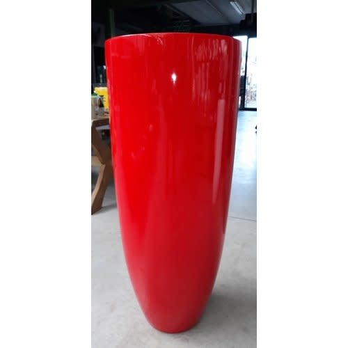 Eliassen Vaas hoogglans rood 90cm