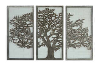 Eliassen Wall Decoration Triptych Tree 180x120cm - Eliassen.com