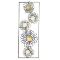Eliassen Wall Decoration 30x75cm Flowers