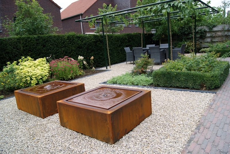Eliassen Water Table Corten Steel