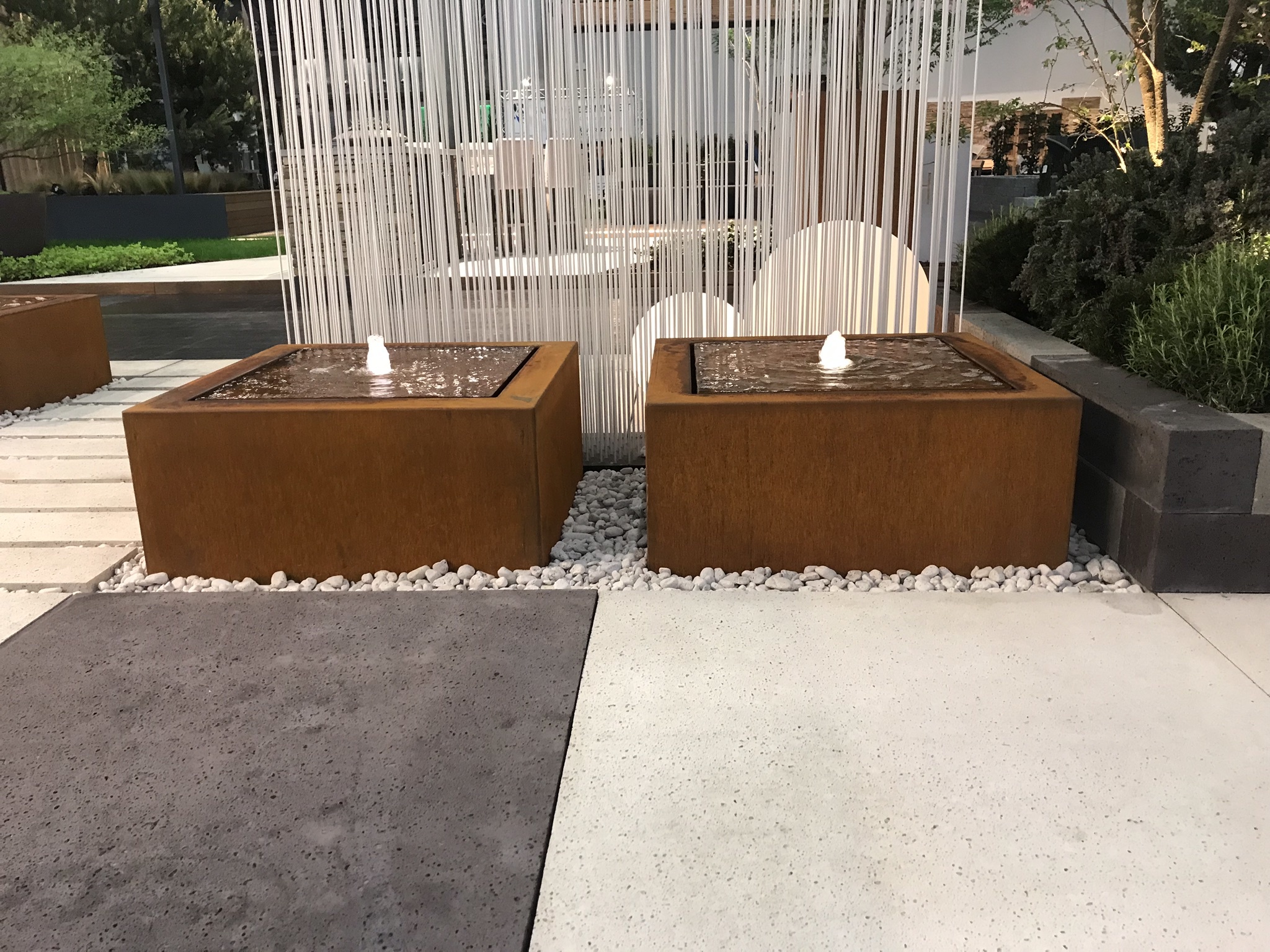 Eliassen Water Table Corten Steel