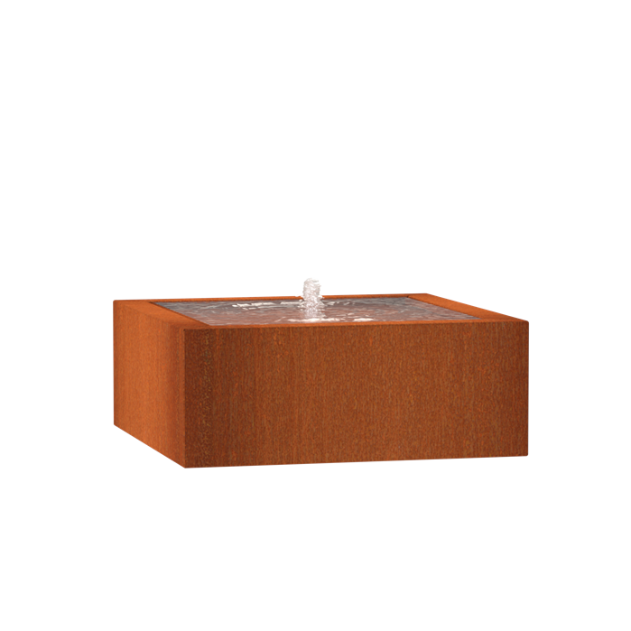 Eliassen Wassertisch Cortenstahl