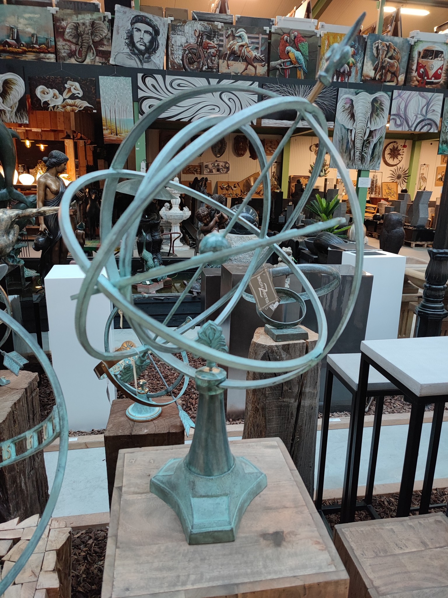 Eliassen Sonnenuhr Bronze groß Ga0107 - Eliassen.nl