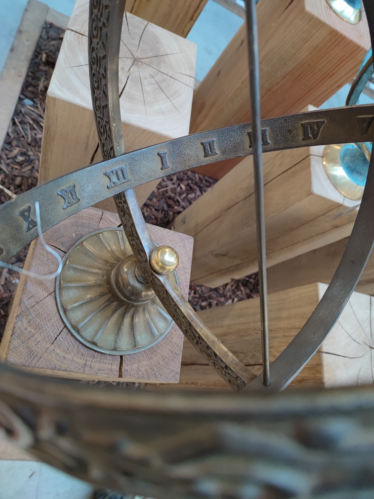 Eliassen Sundial bronze/brass 48cm Ga0471 - Eliassen.nl