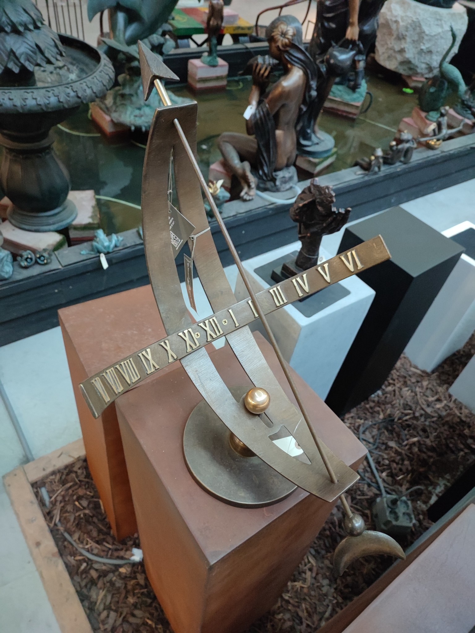 Eliassen Sonnenuhr Bronze modern Ga0386 - Eliassen.nl