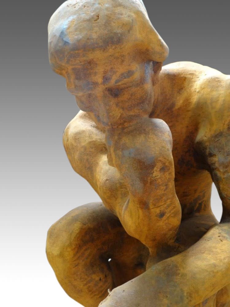 Gusseisen Denker 1 - eliassen.nl