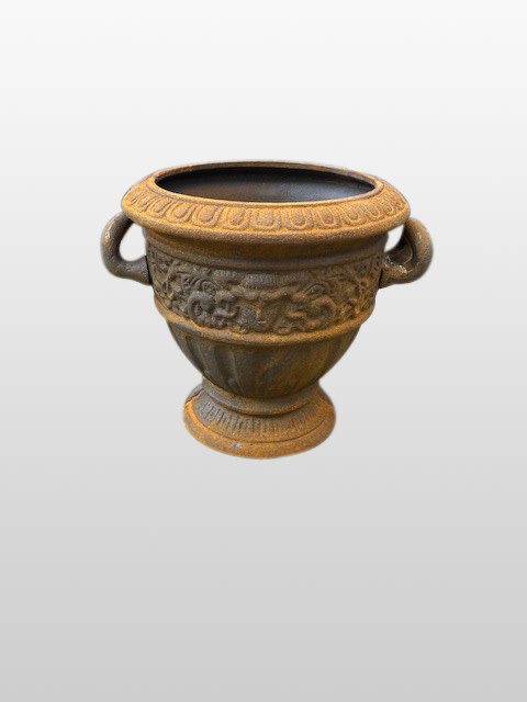 cast iron vase low - eliassen.nl