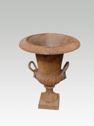 Gusseisenvase mit Ohren - eliassen.nl