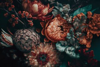 Glasmalerei Blumen - Eliassen.nl