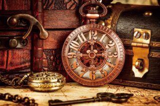 Glasmalerei Uhr - Eliassen.nl