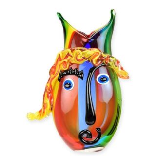 glass vase many colors - Eliassen.nl