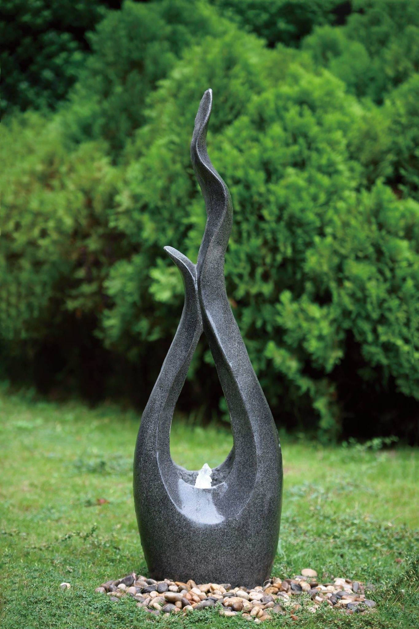 Grote waterfontein met ledverlichting Samen 134cm - Eliassen.nl