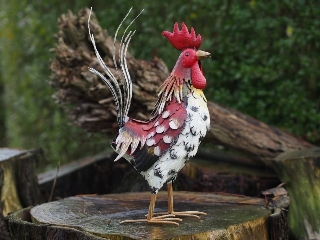 Grappige Middelvinger Eend Hars Standbeeld Huis Tuin Binnenplaats