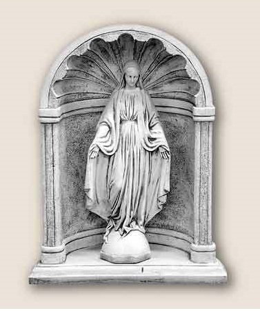Maria beeld in kapel - Eliassen.nl
