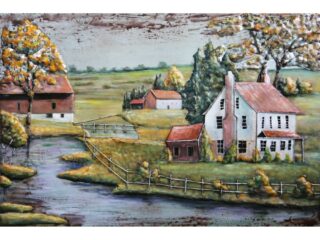 metal painting coutnryfield - eliassen.nl