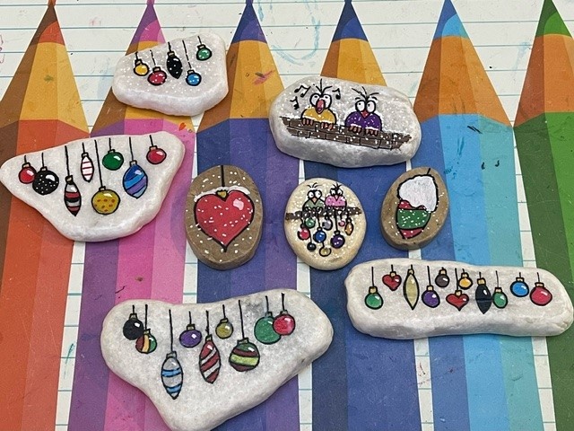 santorini Steine gemalt eliassen.nl